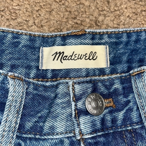 Madewell Relaxed Denim Shorts Renfield Wash Destructed Edition 27 - Picture 7 of 10